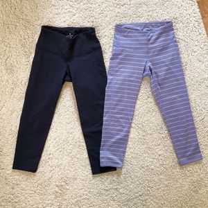 Athleta Capri Leggings Set